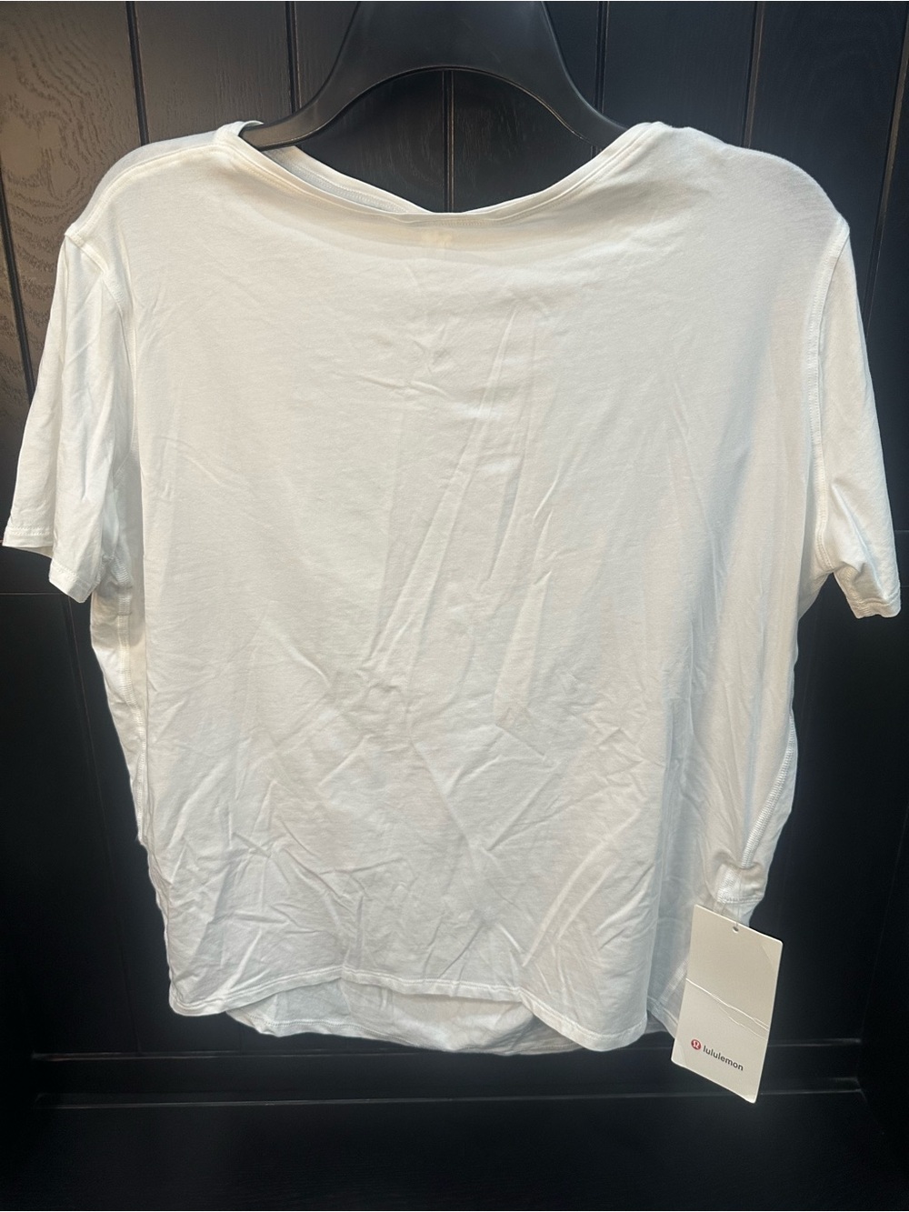 lululemon athletica Women’s White Short Sleeve Tee